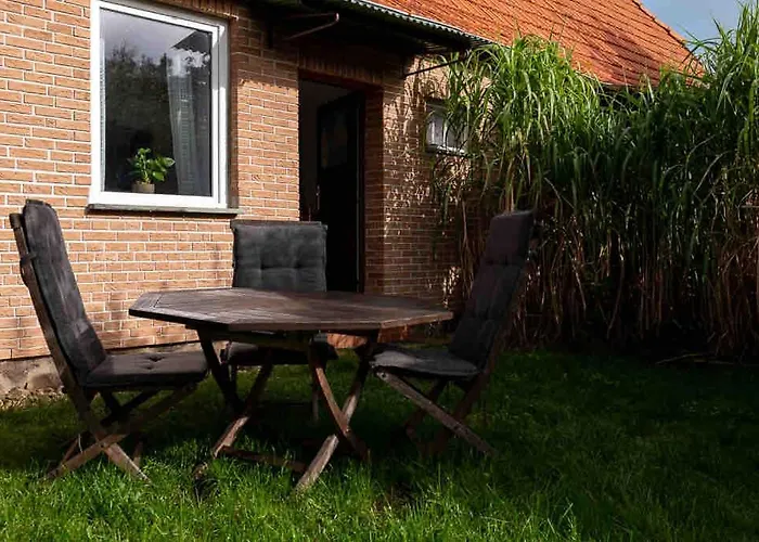 Urlaub Auf Dem Bauernhof Mit Garten Und Terrasse Im Gruenen بيت للعطل *